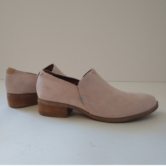 Toms Shoes - Toms Shaye Suede Bootie Light Pink 7